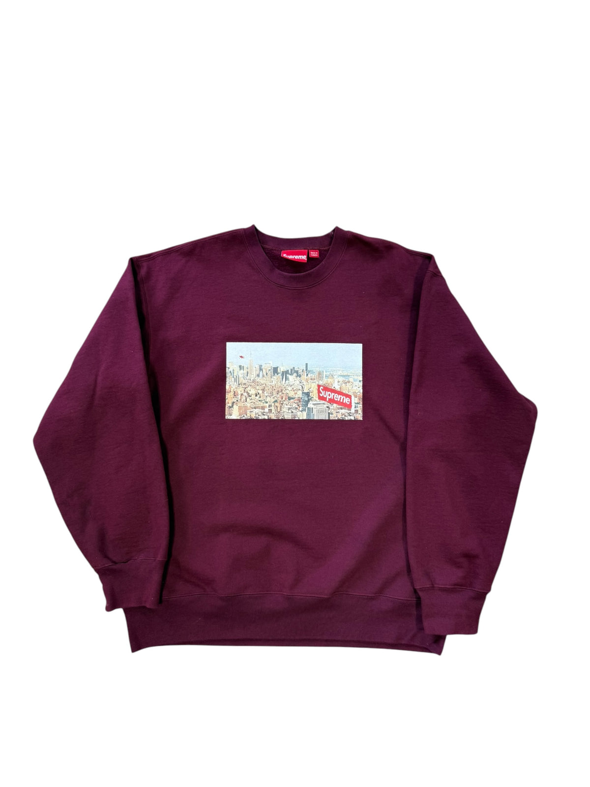 (XL) Supreme Banner Crewneck