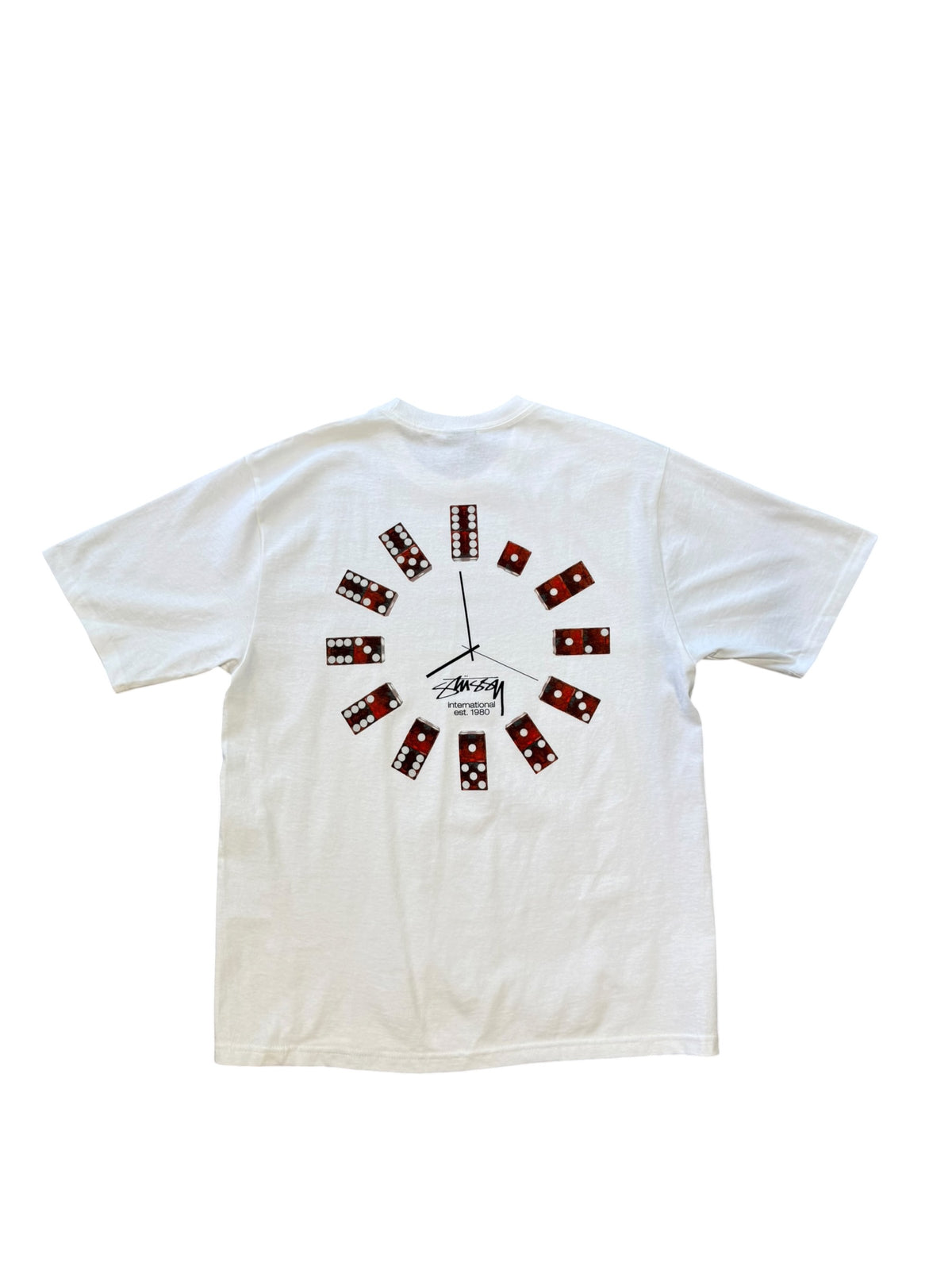 (M) Stussy Dice Clock Shirt
