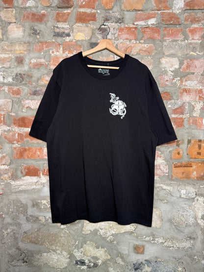 (M) Moose Knuckles Anchore Black T-Shirt