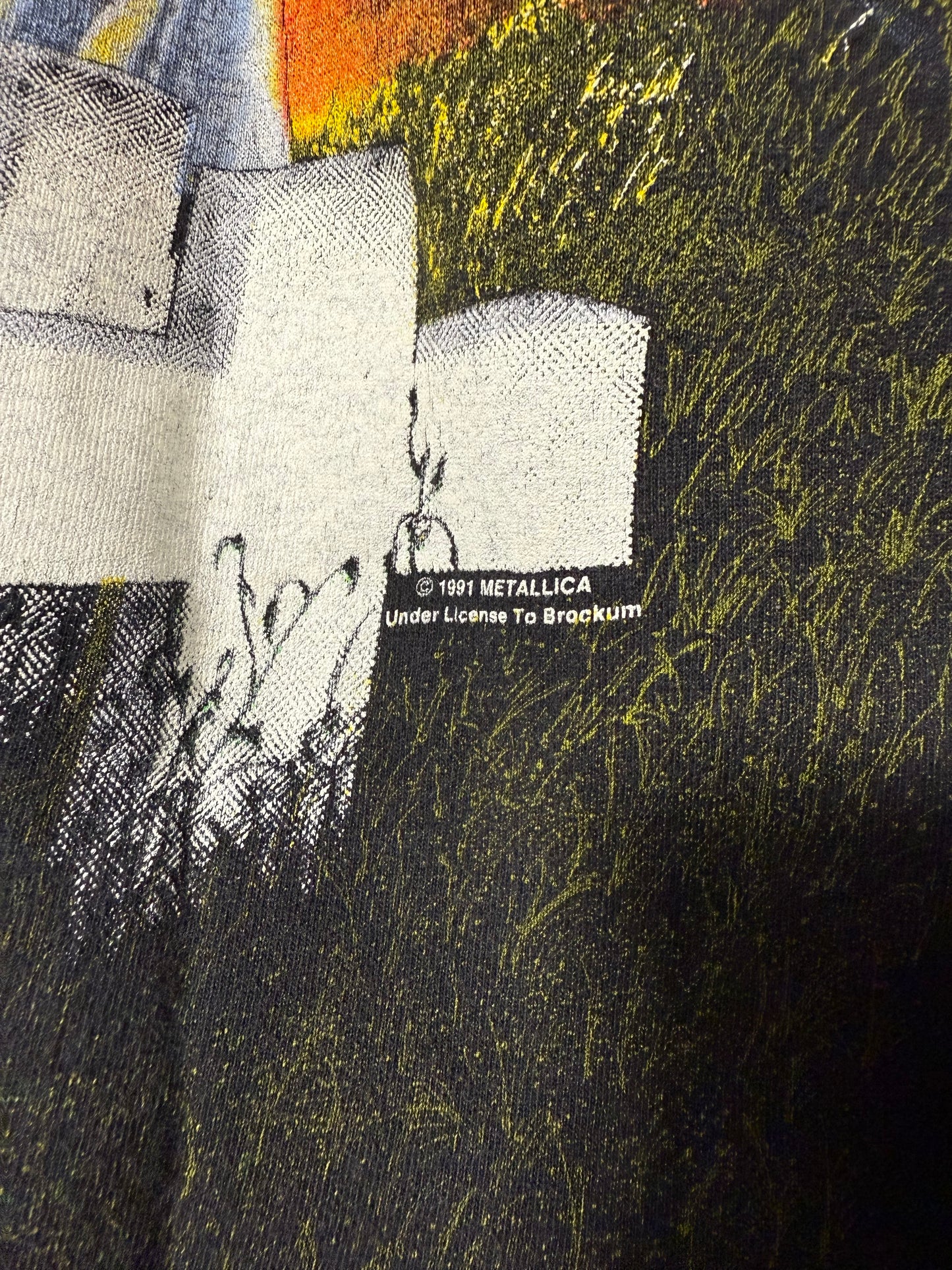 1991 Metallica AOP Sz L