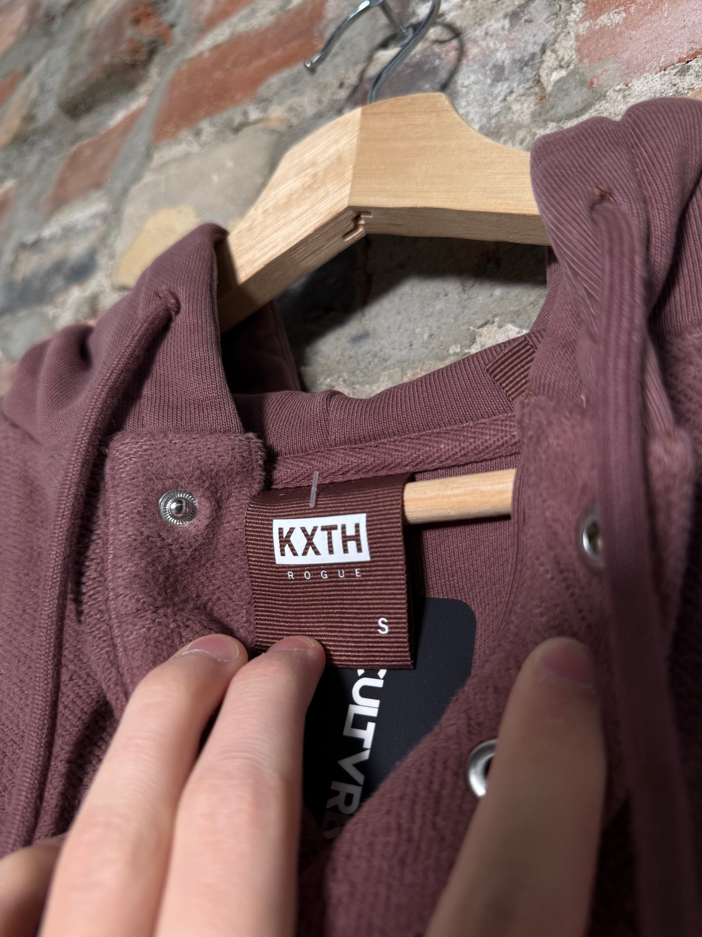 (S) Kith x Russell Reverse Patchwork Williams Hoodie