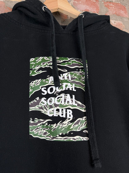 Anti Social Social Club Camo Graphic Hoodie Sz M