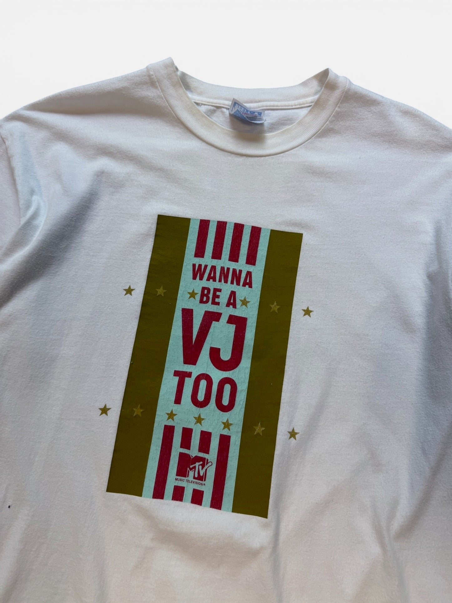 (XL) Vintage 1999 MTV I Wanna Be A Video Jockey Tshirt
