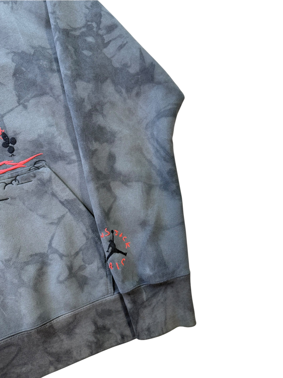 (M) Travis Scott X Jordan Washed Suede Hoodie
