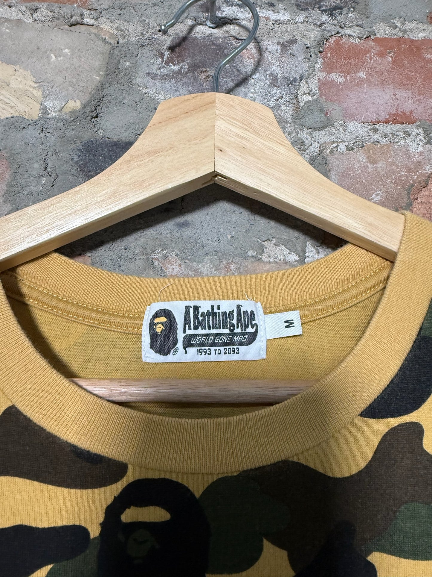 (M) Bape First Camo Logos T Shirt