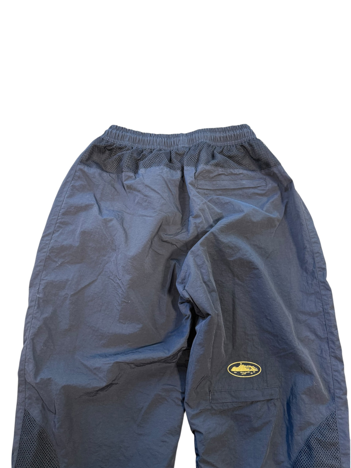 (M) Corteiz Brazil Olympic Baggy Nylon Pants