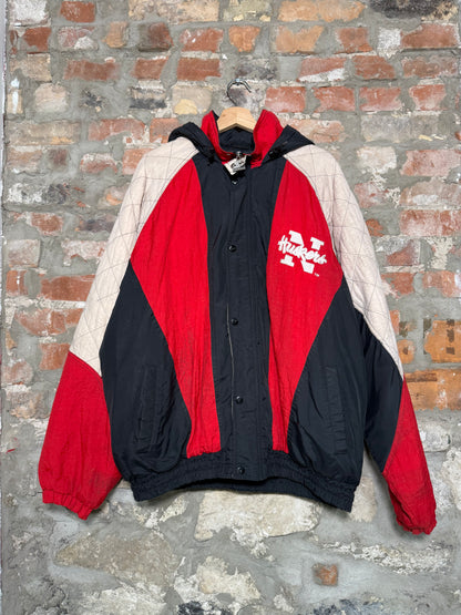 1990s Nebraska Huskers NFL Starter Jacket Sz XL