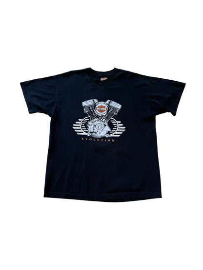 (XL) Vintage 1996 Harley Davidson Engine And Eagle Tshirt