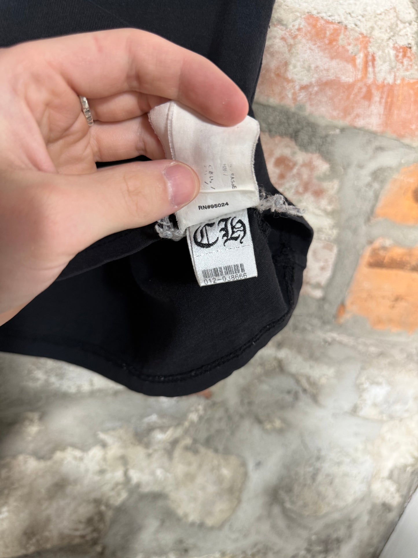 Chrome Hearts LA Black Tee Sz S