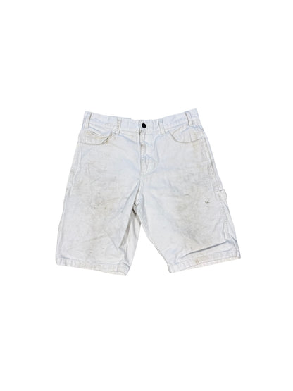 (30W) Vtg Dickies White Carpenter Shorts