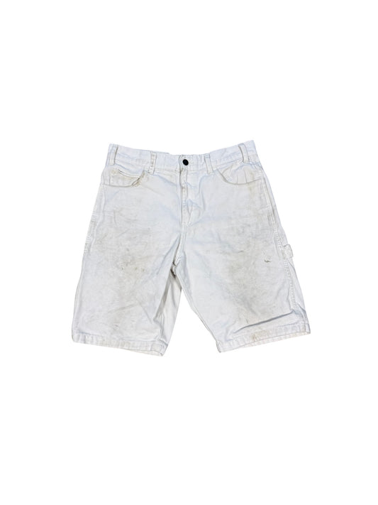 (30W) Vtg Dickies White Carpenter Shorts