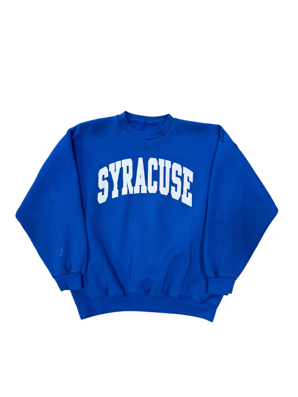 (L) 90’s Syracuse University Blue Crewneck
