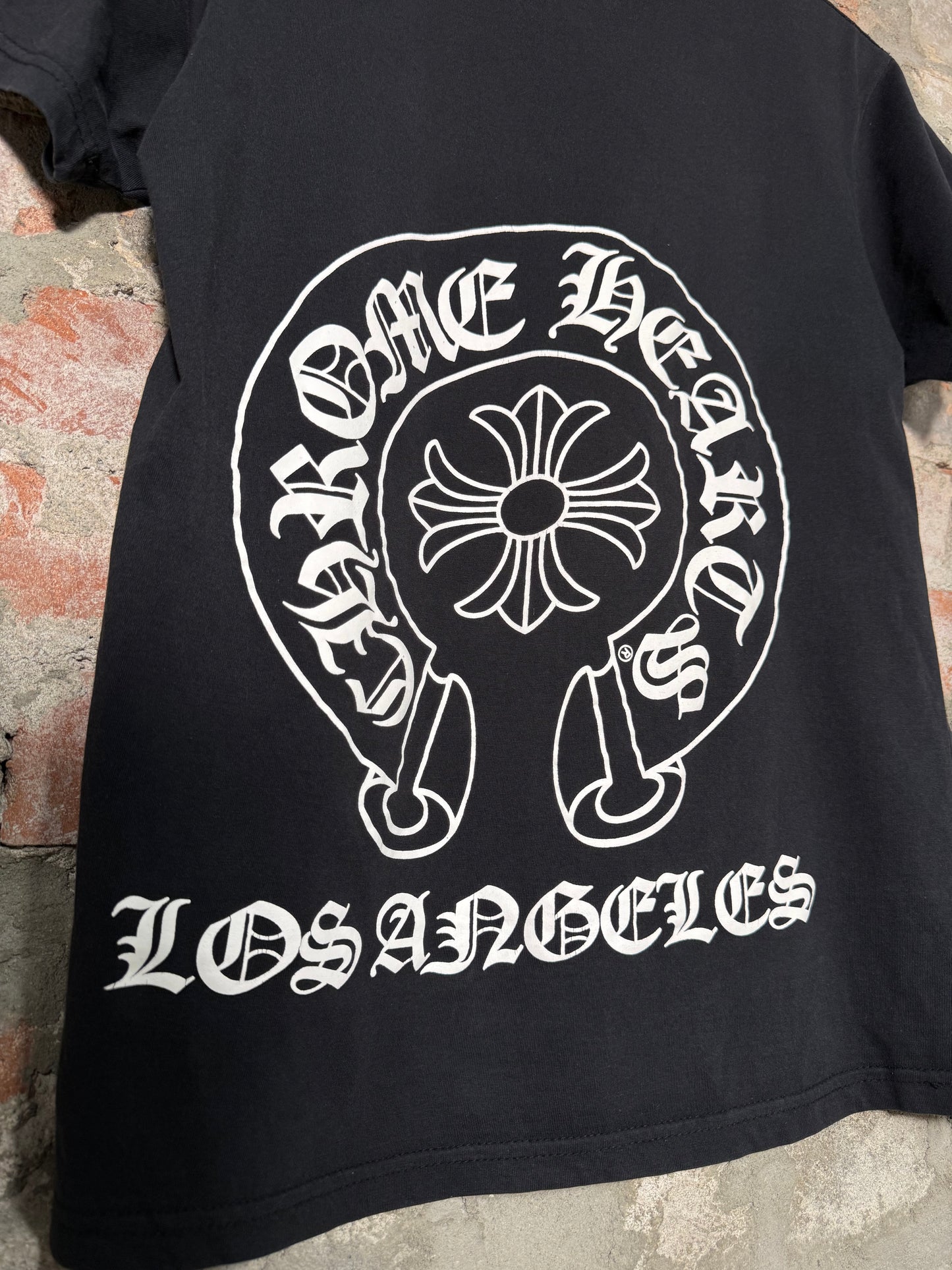 Chrome Hearts LA Black Tee Sz S