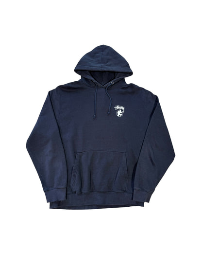 (L) Stussy Outdoor Man Hoodie Black