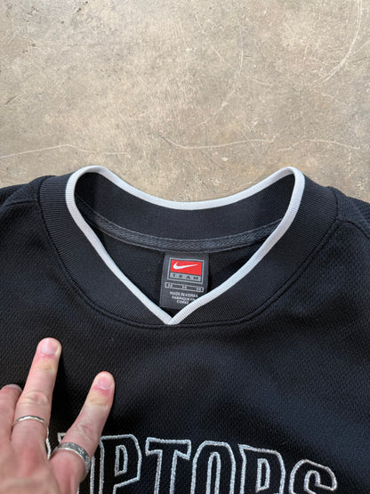 (M) Vtg Nike Toronto Raptors Hockey Warm Up Jersey
