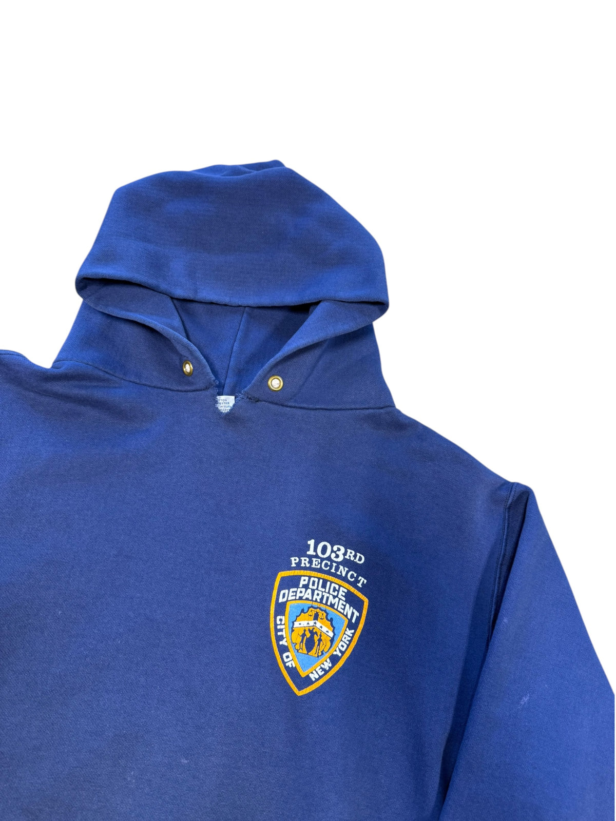(XXL) Vintage 90’s NYPD Thrashed Hoodie