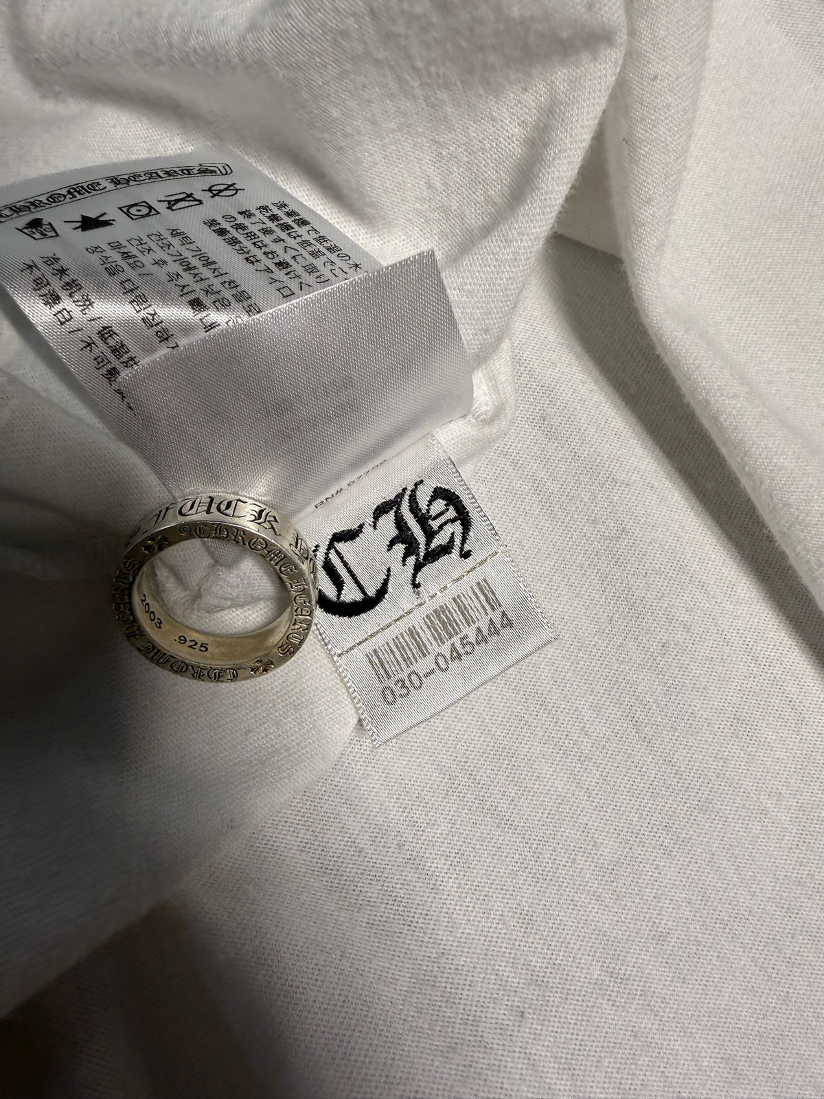 (XL) Chrome Hearts Banner Logo Longsleeve Shirt