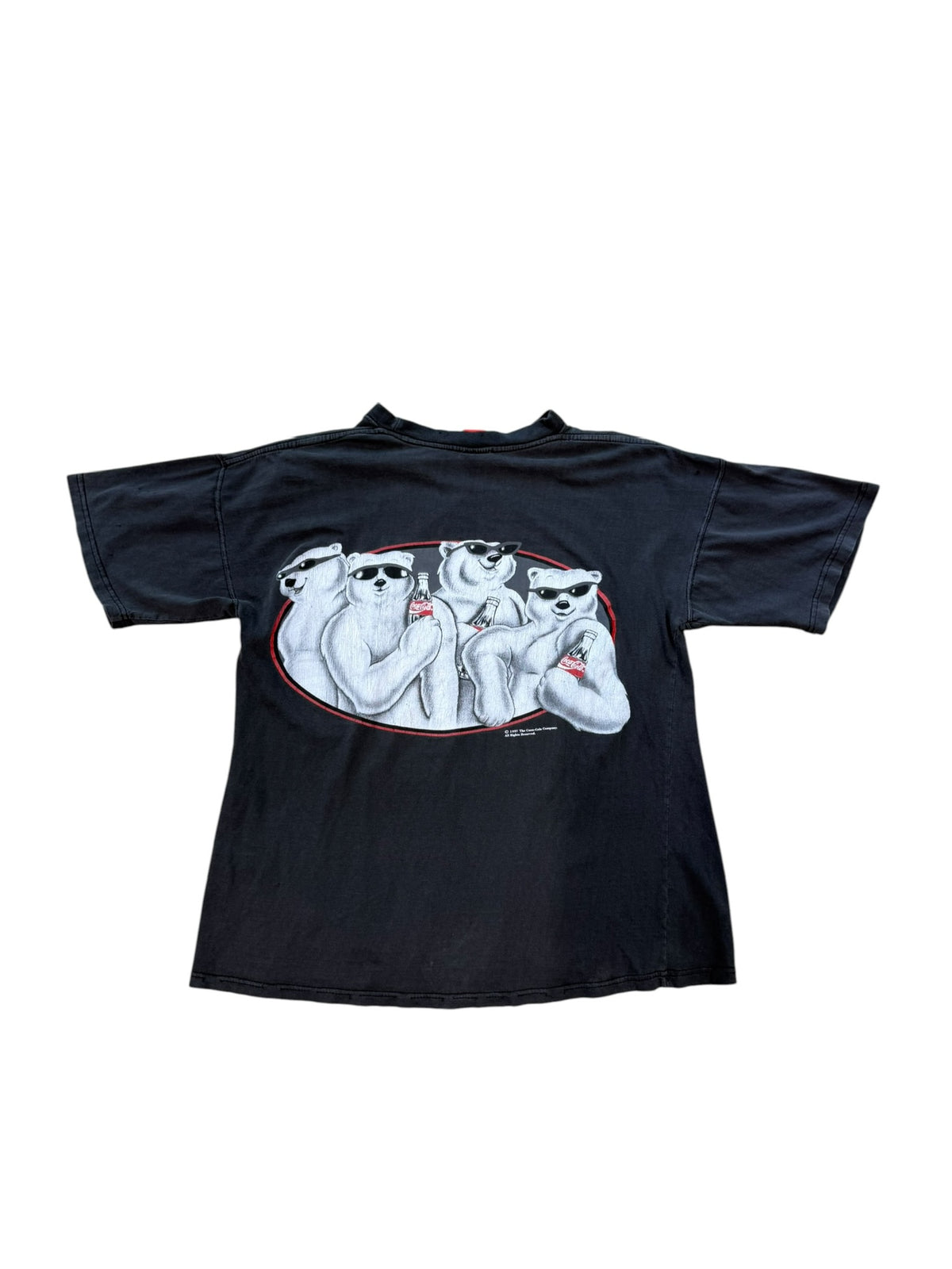 (L) 1997 Coca Cola Polar Bear Squad Tee