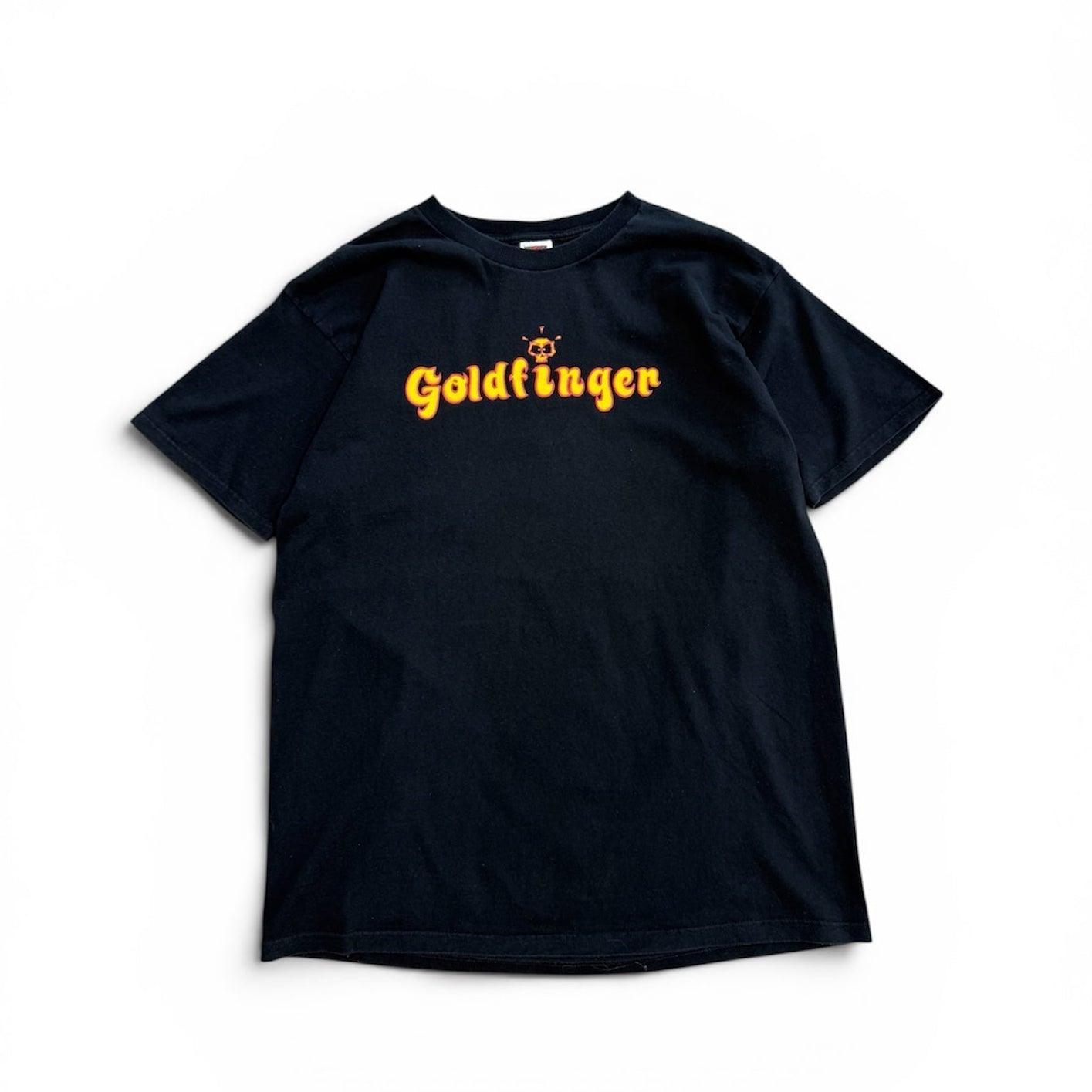 (XL) Vtg Goldfinger Spellout Band Tee