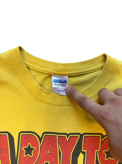 (L) Vintage Y2K A Day To Remember Pac-man Parody Band Tshirt