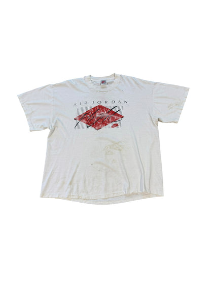 (XL) Vintage 1990s Michael Jordan Nike Distressed Tshirt