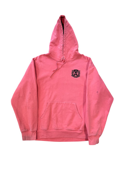 (XL) Supreme Anti Eveything Pink Hooded Sweatshirt