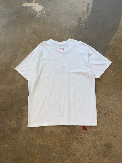 (XXL) Supreme Cigarette Tee White