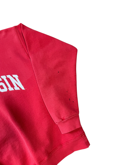 (XL) Vintage Wisconsin Red Crewneck