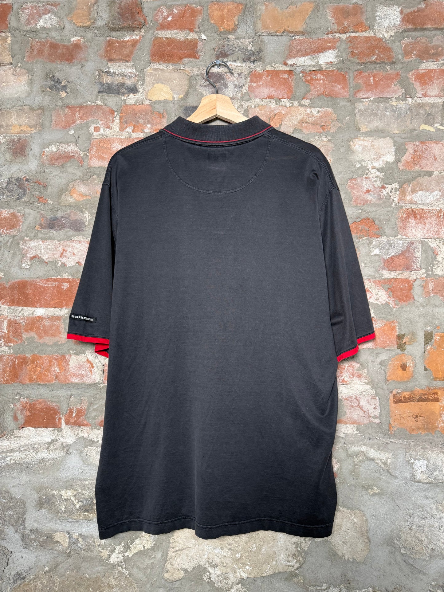 90s Burberry Golf Polo Shirt Sz XXL