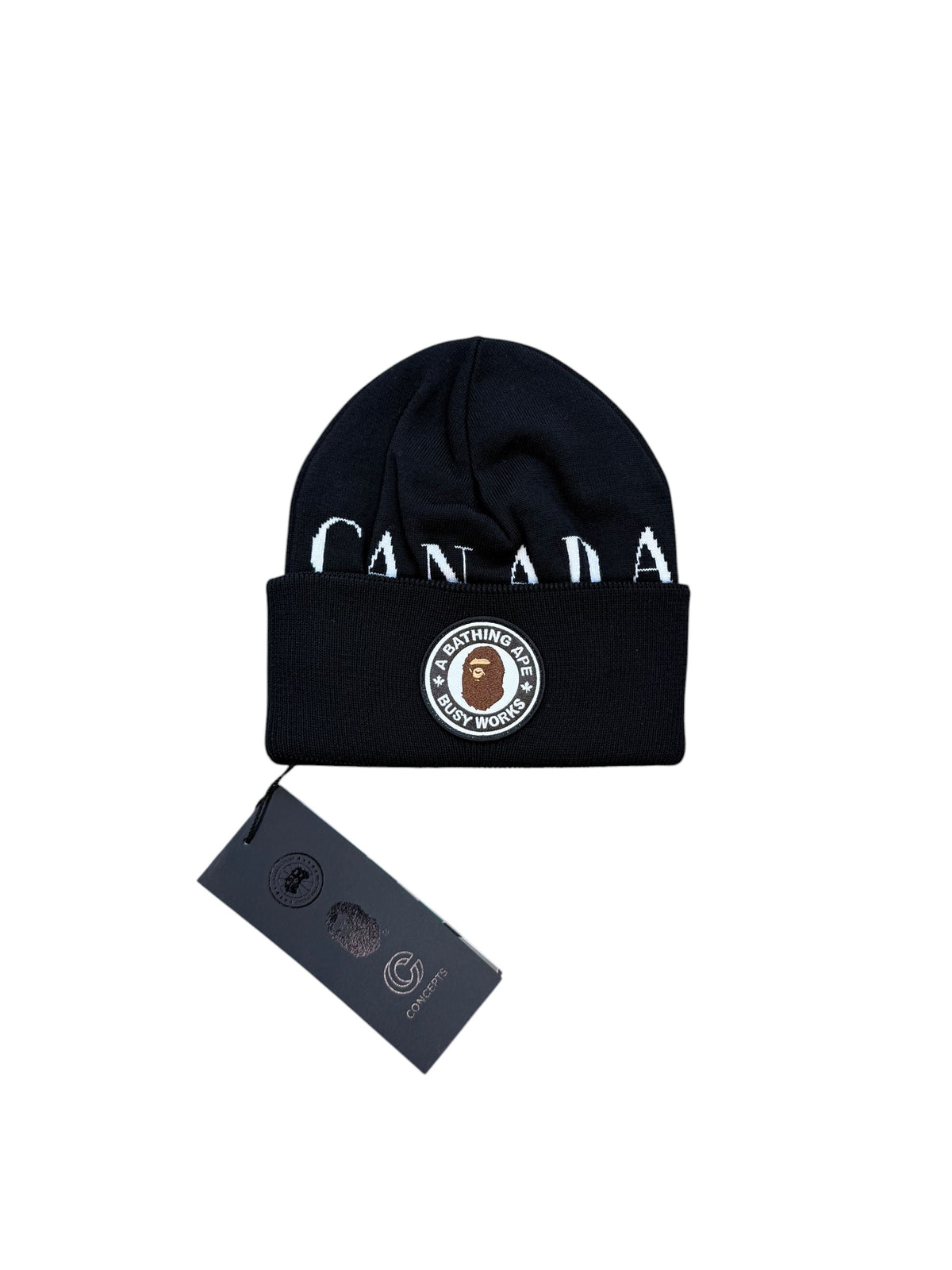 (OS) Bape x Canada Goose x Concepts Beanie