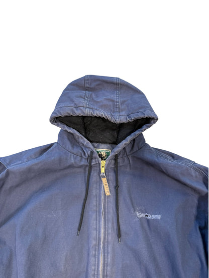 (XXL) Vintage Berne Apparel Hooded Workwear Jacket