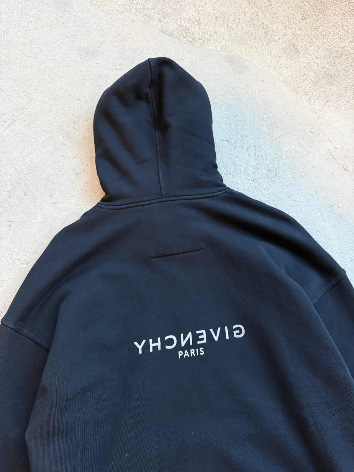 (S) Givenchy Reverse Logo Hoodie