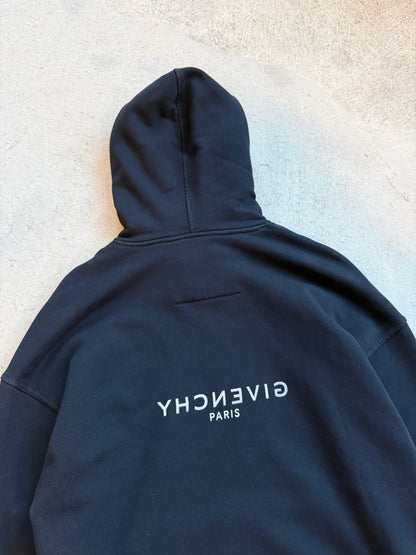(S) Givenchy Reverse Logo Hoodie