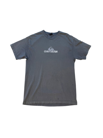 (L) Quicksilver Faded Logo Tee