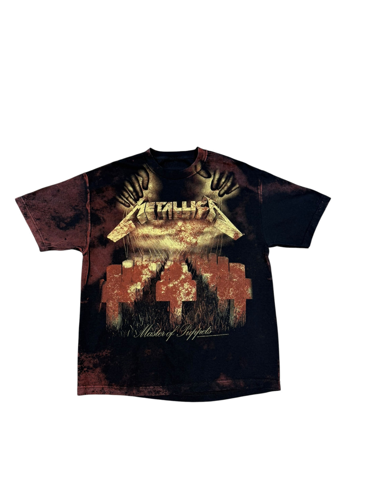 (XL) Vintage Metallica Master Of Puppets All Over Print Shirt