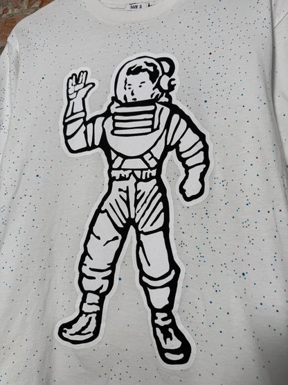 (S) Billionaire Boys Club Galaxy Astro Tee White