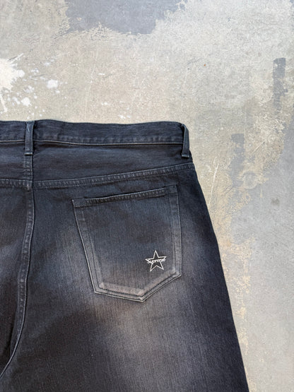 (38W) Supreme Distressed Loose Fit Selvedge Jean (SS26)