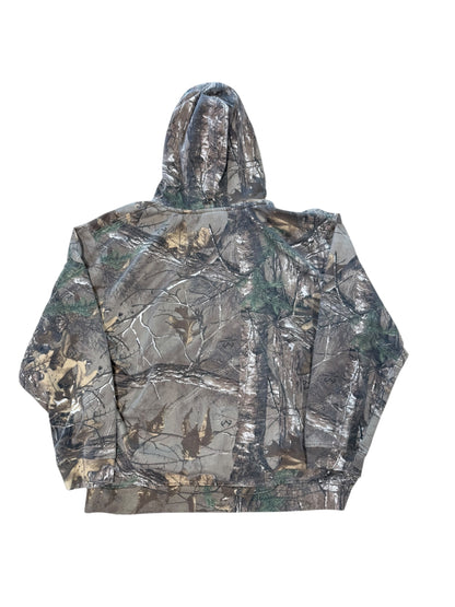 (XL) Vintage Real Tree Camo Hoodie