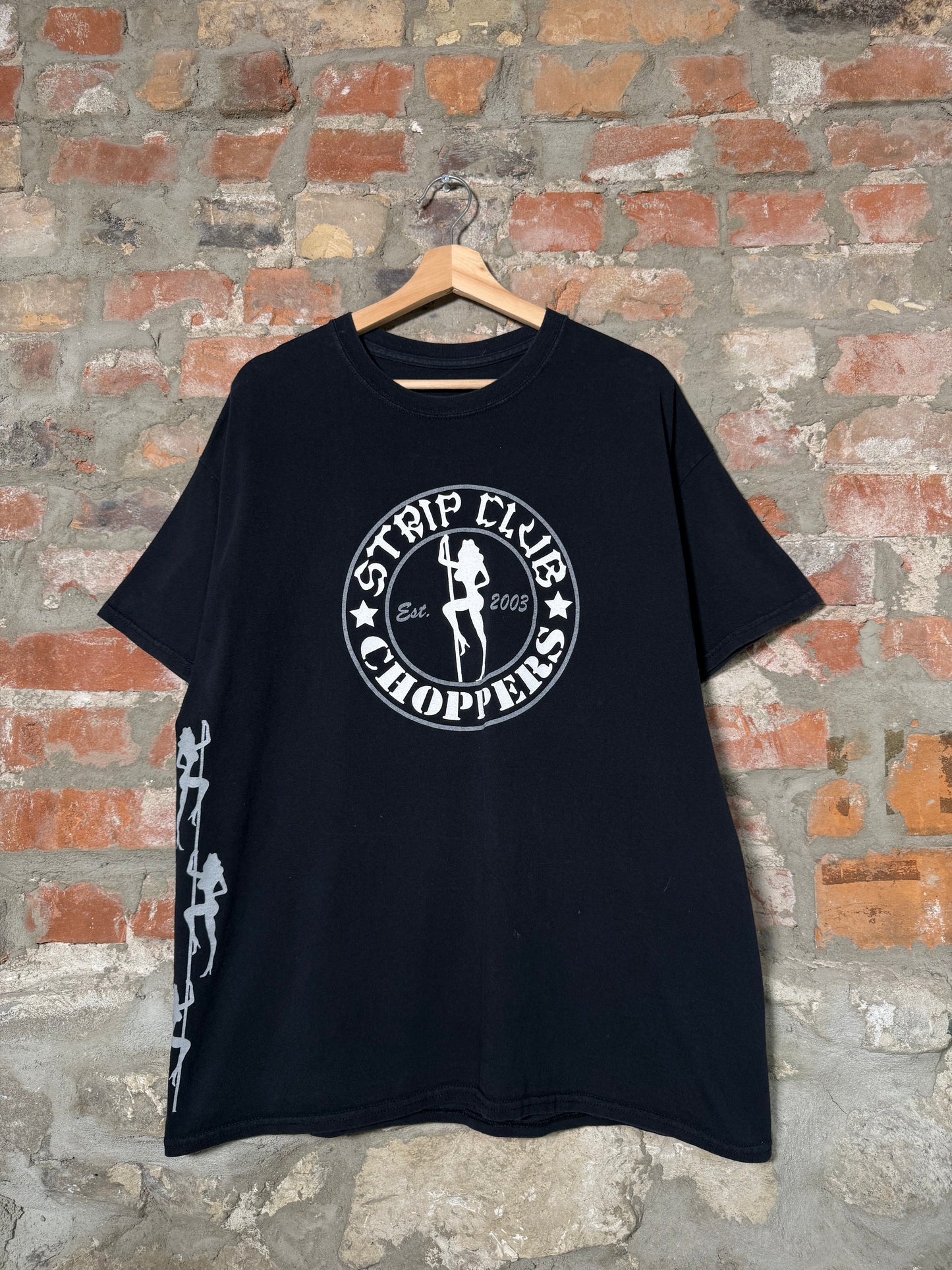 00’s Strip Club Choppers Shirt Sz XL