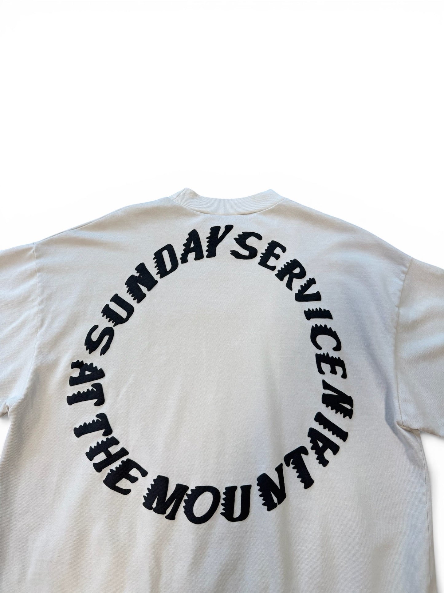 (M) Kanye West Sunday Service “Trust God” Cropped Shirt