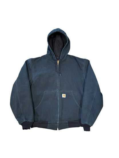 (L) Vintage Carhartt Black Active Jacket