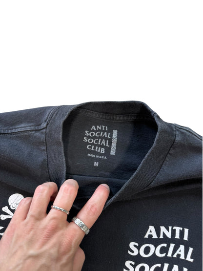 (M) Anti Social Social Club Turbo Black Tee