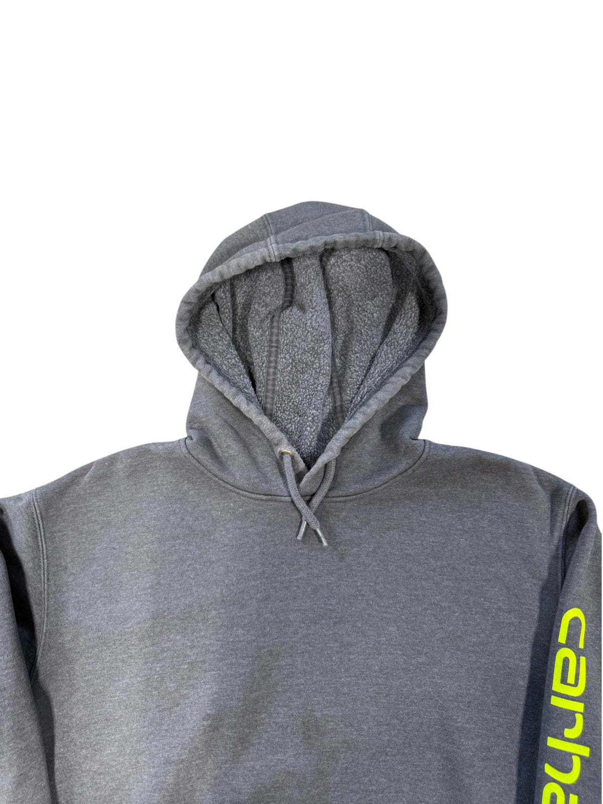 (L) Carhartt Workwear Neon Logo Hoodie