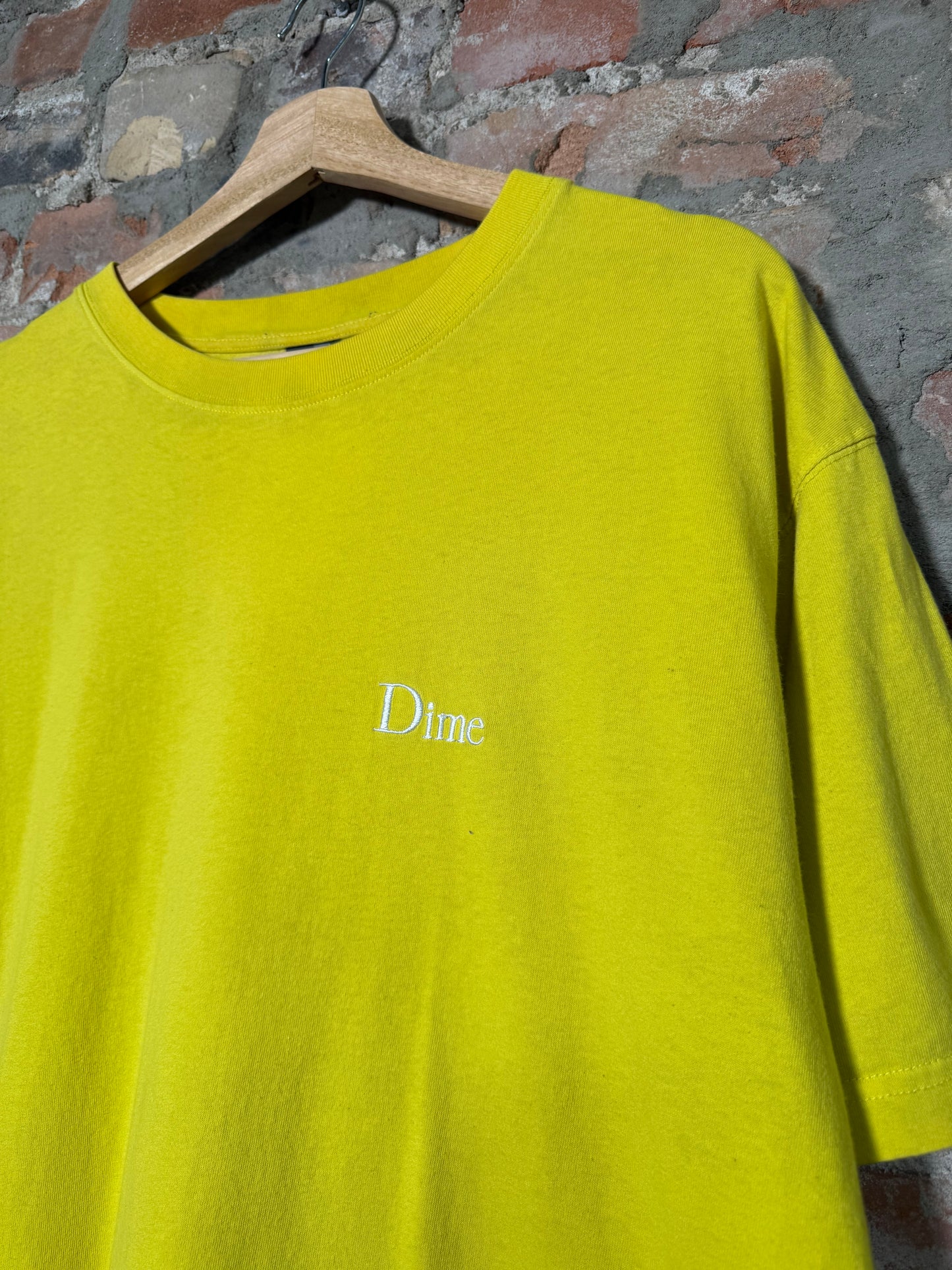 Yellow Dime OG Logo Sz XL