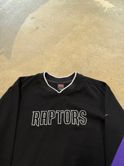 (M) Vtg Nike Toronto Raptors Hockey Warm Up Jersey