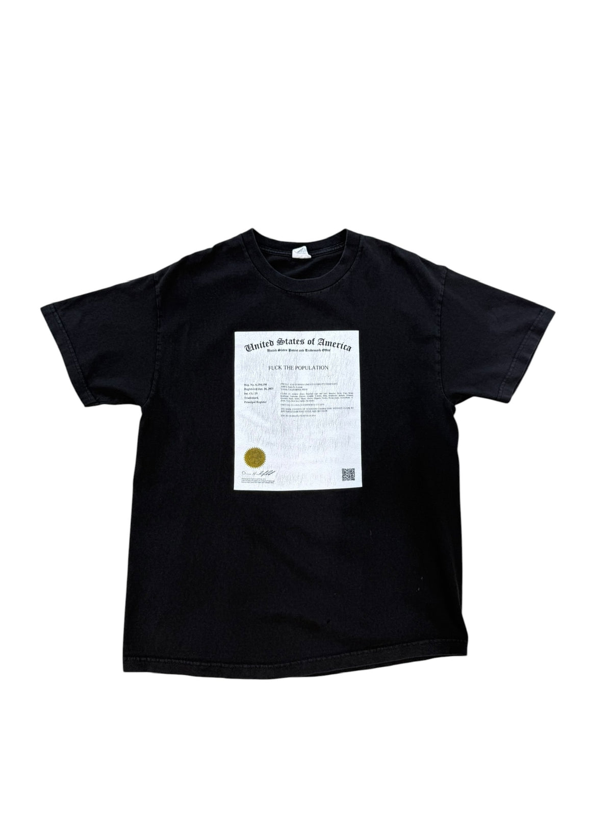 (L) FTP Cease And Desist Letter Black Tee