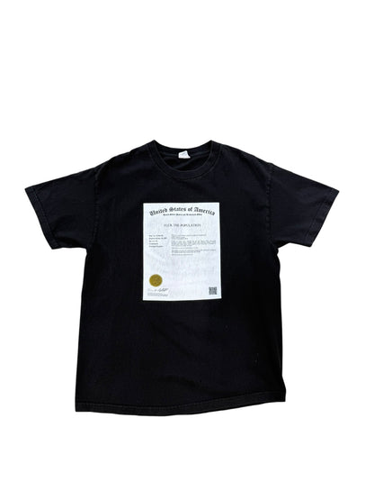 (L) FTP Cease And Desist Letter Black Tee
