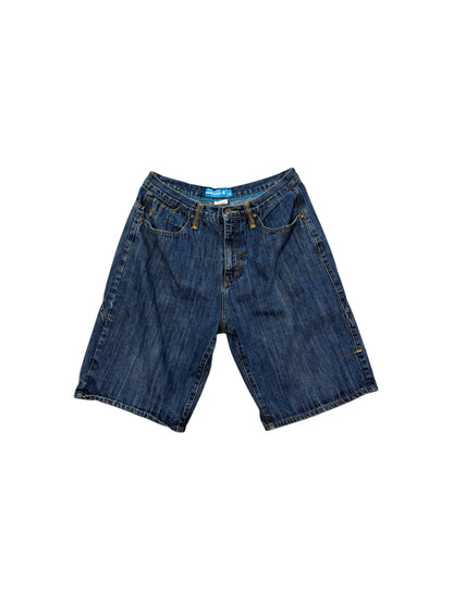 (36W) Vintage Rocka Wear Embroidered Denim Jorts