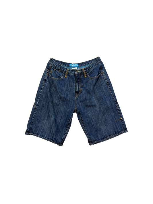 (36W) Vintage Rocka Wear Embroidered Denim Jorts