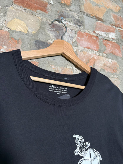 (M) Moose Knuckles Anchore Black T-Shirt
